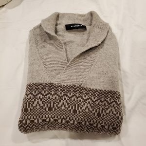 Bespoken brand gray Sweater Men's large sweater